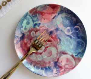 Color Me Mine Scottsdale Random Round Plate