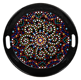 Color Me Mine Scottsdale Mosaic Mandala Tray