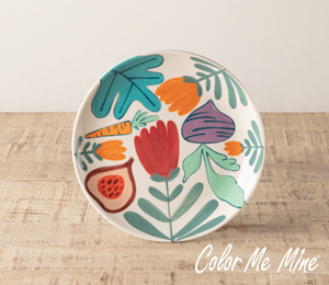 Color Me Mine Scottsdale Farmers Market Plate