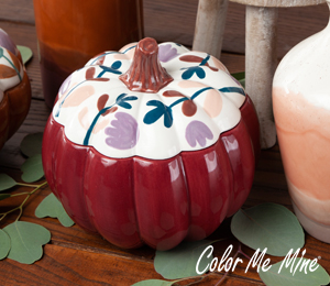 Color Me Mine Scottsdale Fall Pumpkin Box 