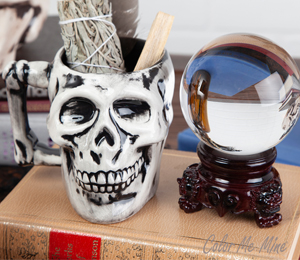 Color Me Mine Scottsdale Antiqued Skull Mug