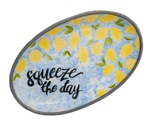 Color Me Mine Scottsdale Lemon Platter