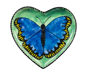 Color Me Mine Scottsdale Butterfly Plate