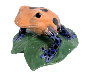 Color Me Mine Scottsdale Dart Frog Figurine