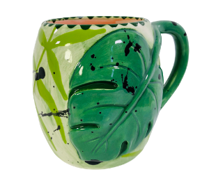 Color Me Mine Scottsdale Monstera Mug
