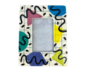 Color Me Mine Scottsdale 90s Pattern Frame