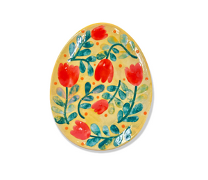 Color Me Mine Scottsdale Spring Time Tulip Plate