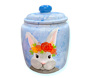 Color Me Mine Scottsdale Watercolor Bunny Jar