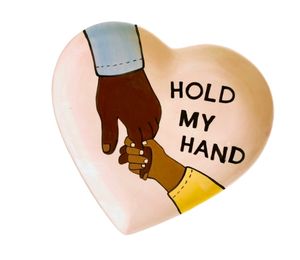 Color Me Mine Scottsdale Hold My Hand Plate