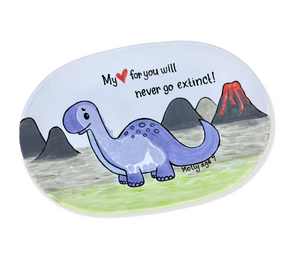 Color Me Mine Scottsdale Footprint Brontosaurus