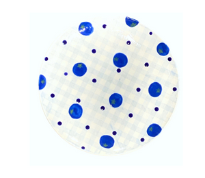 Color Me Mine Scottsdale Blueberry Plate