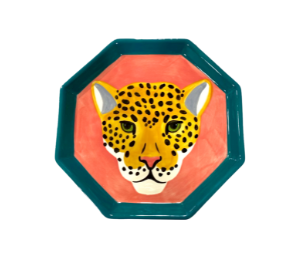 Color Me Mine Scottsdale Jaguar Octagon Plate