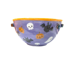 Color Me Mine Scottsdale Halloween Candy Bowl