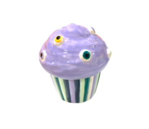 Color Me Mine Scottsdale Eyeball Cupcake