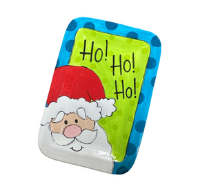 Color Me Mine Scottsdale Santa Plate