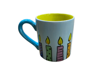 Color Me Mine Scottsdale Bright Menorah Mug