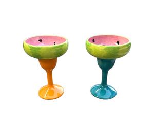 Color Me Mine Scottsdale Margarita Glasses