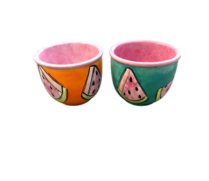 Color Me Mine Scottsdale Melon Bowls