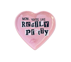 Color Me Mine Scottsdale Pretty Heart Plate