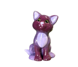 Color Me Mine Scottsdale Purple Cat