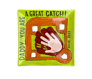 Color Me Mine Scottsdale Handprint Baseball