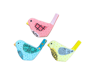Color Me Mine Scottsdale Patchwork Birds