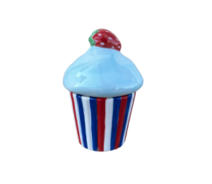 Color Me Mine Scottsdale Patriotic Cupcake