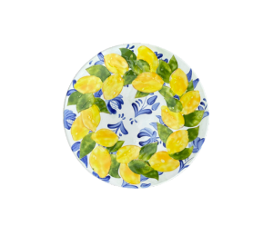 Color Me Mine Scottsdale Lemon Delft Platter