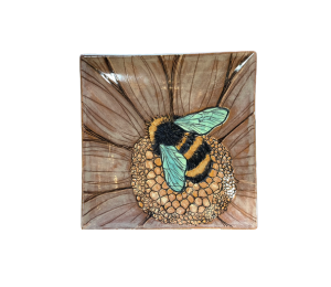 Color Me Mine Scottsdale Happy Bee Plate