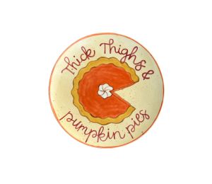 Color Me Mine Scottsdale Pumpkin Pie Plate