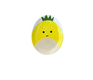 Color Me Mine Scottsdale Cartoon Pineapple Plate