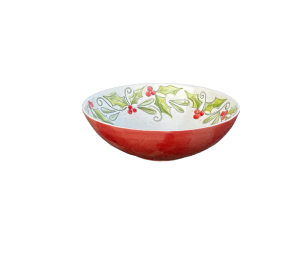 Color Me Mine Scottsdale Holly Bowl