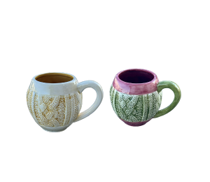 Color Me Mine Scottsdale Cozy Sweater Mug