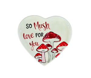 Color Me Mine Scottsdale Mush Love Plate