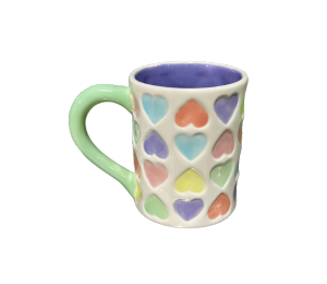 Color Me Mine Scottsdale Tiny Hearts Mug