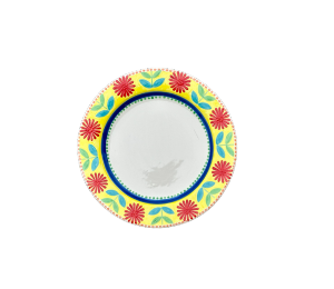 Color Me Mine Scottsdale Floral Charger Plate