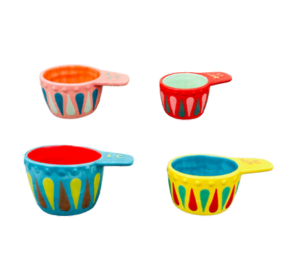 Color Me Mine Scottsdale Retro Measuring Cups