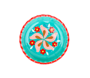 Color Me Mine Scottsdale Retro Pie Plate