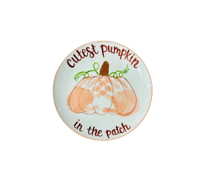 Color Me Mine Scottsdale Cutest Pumpkin Plate