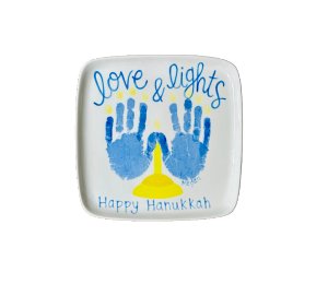 Color Me Mine Scottsdale Love and Lights Plate
