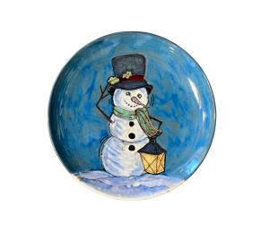 Color Me Mine Scottsdale Rustic Glazed Snowman