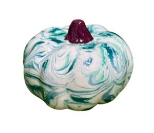 Color Me Mine Scottsdale Teal Pumpkin