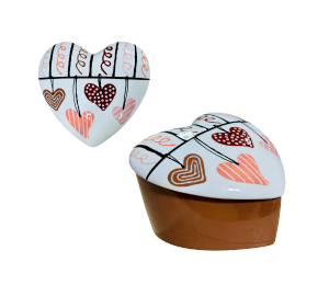 Color Me Mine Scottsdale Heart Slanted Box